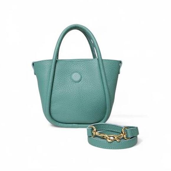 Oliveve Mini Ellis Crossbody Style #638B in Teal Blue Green Buffalo NEW NWT - Picture 1 of 7